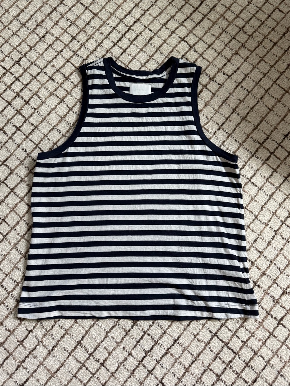 Citizens of Humanity Striped Muscle Tee Tank
